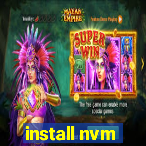 install nvm